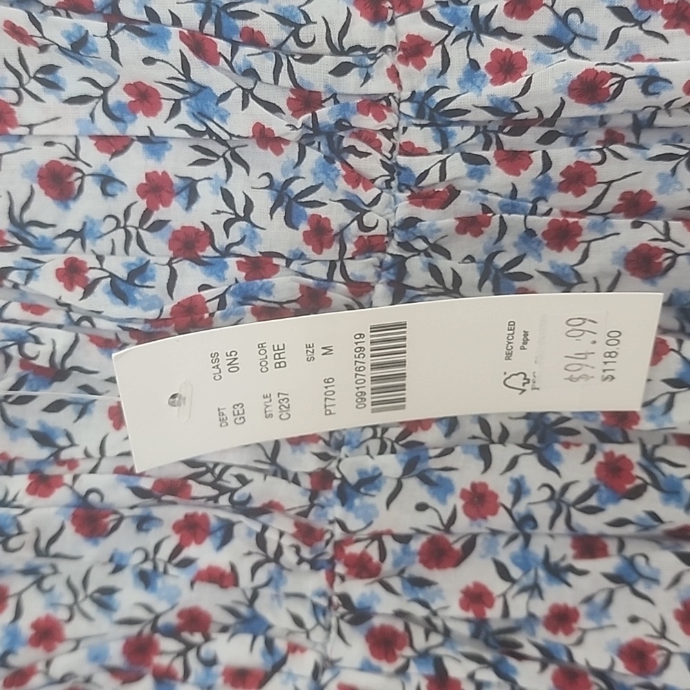 J. Crew Floral Maxi Dress